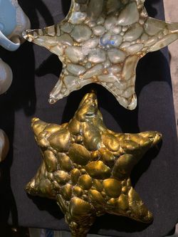Decorative Starfish dish Set of Two