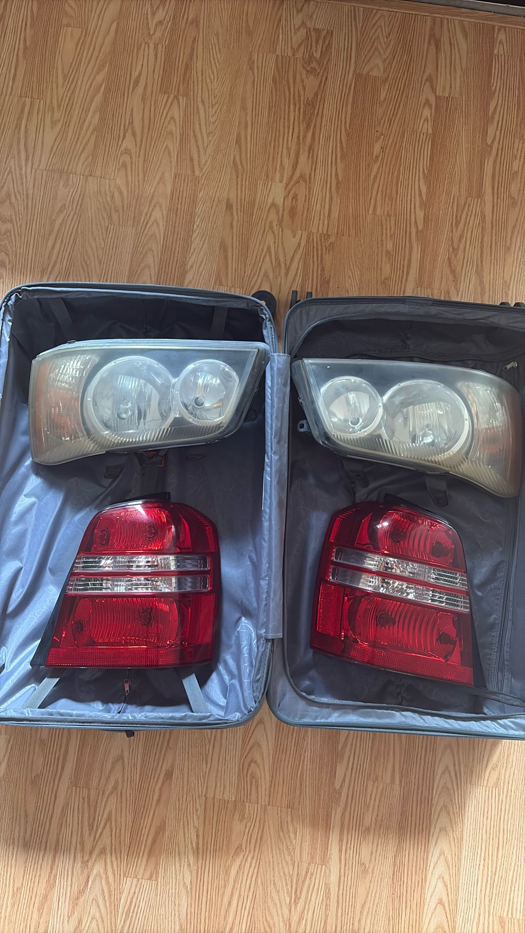 Toyota Highlander Headlights And Taillights 2001-2007