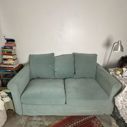 used light Blue couch 