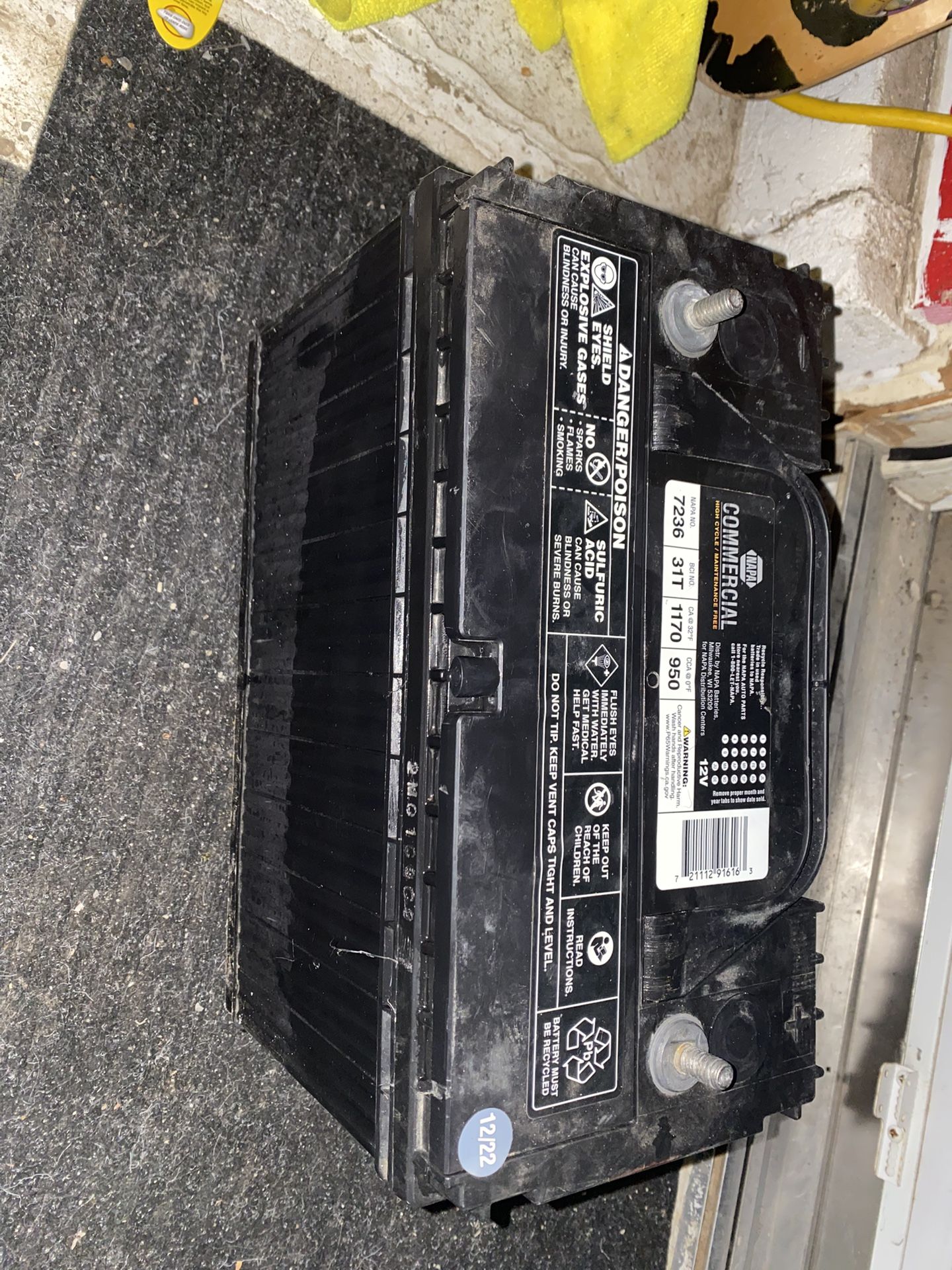 Commercial 12 V Battery
