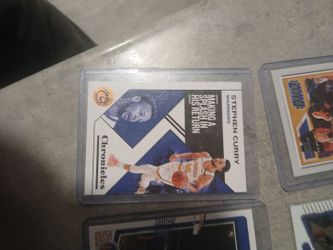 Lot of 6 steph curry cards all milit of 6 steph curry cards all in plastic all mint or betternt or better all in plastic