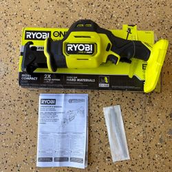 RYOBI ONE+ HP 18V Brushless Cordless Compact One-Handed Reciprocating Saw (Tool Only)