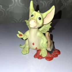 Whimsical World of Pocket Dragons "Your Paint Is Stirred" Real Musgrave Rare