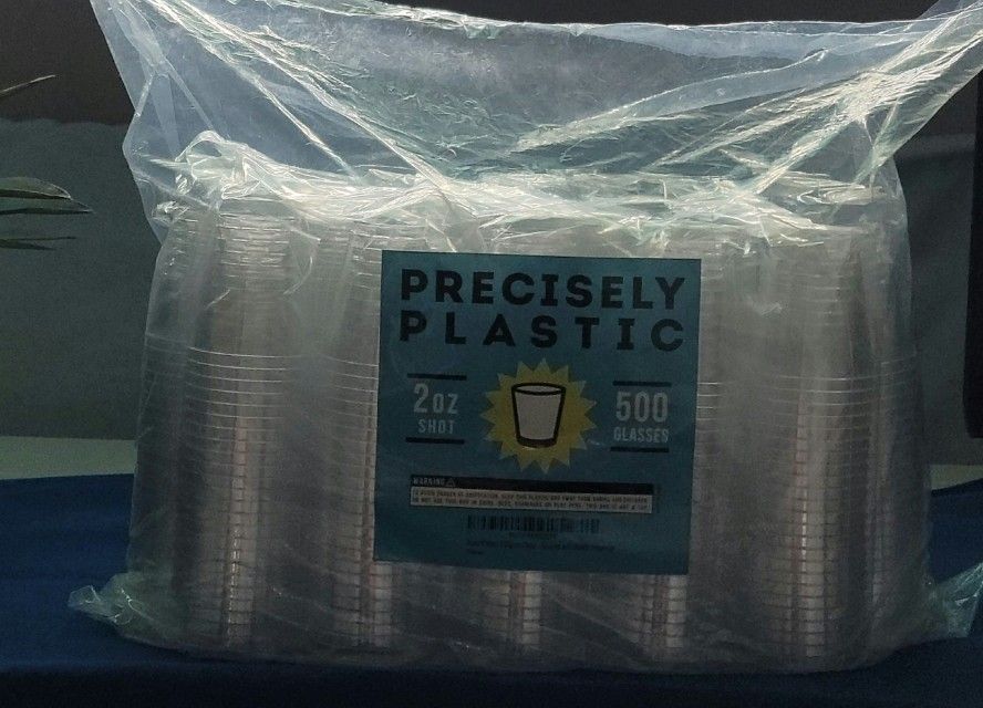 500 Ct. 2oz Plastic Shot Glasses