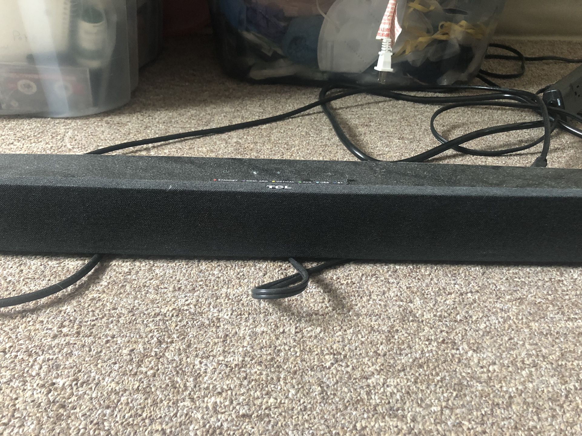 2.1 TLC Sound Bar And Woofer Has A Very Sound Good Bass