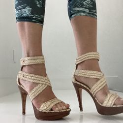 Joan & David Leather Stillettos