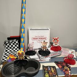Five Nights At Freddys FNAF Birthday Party Decorations 