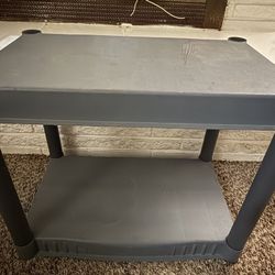 2 tier plastic shoe rack 18"x22"