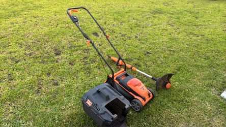 Electric lawnmower and trimmer