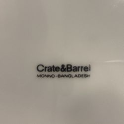 CRATE AND BARREL PLATES