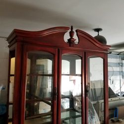 Cabinet With Lights, Dishwasher, Stove Range With Exhaust 