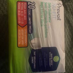 Adult pampers, size medium