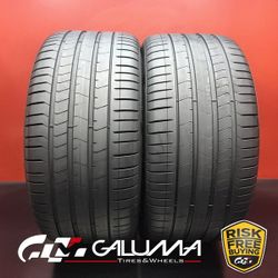 Set of 2 Tires LikeNEW Pirelli P Zero PZ4 Run Flat XL 315/35R21 315/35/21 #90706