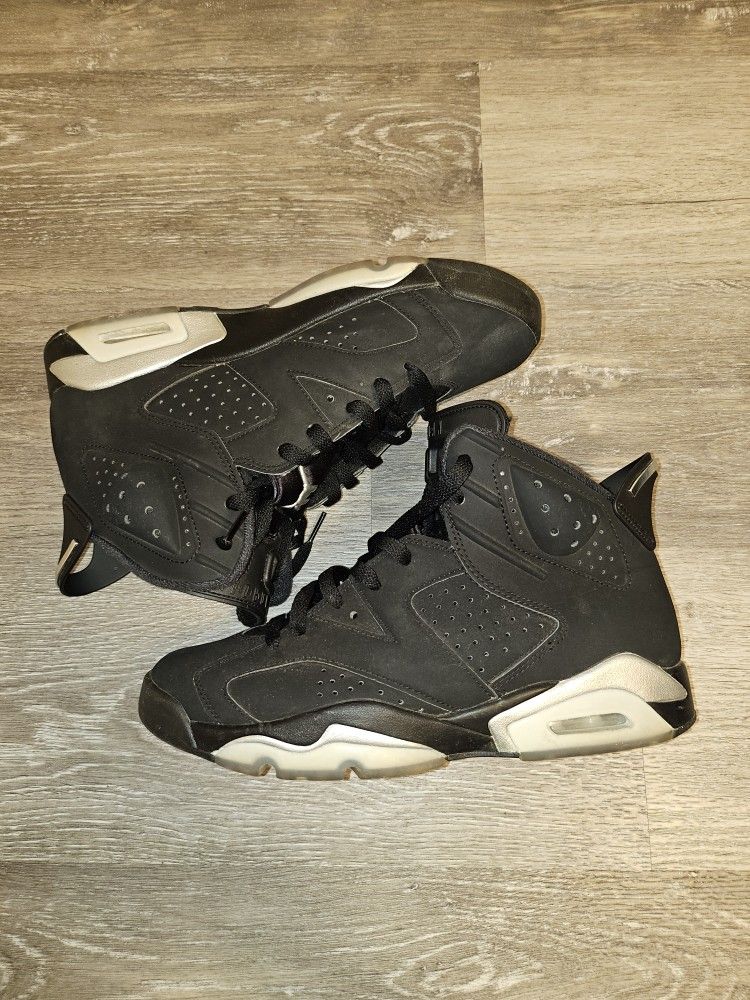 Chrome Jordan 6s