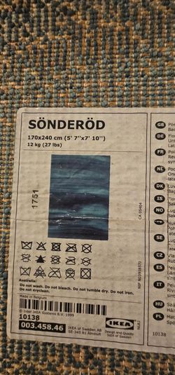 ✨ IKEA SÖNDERÖD Area Rug – Excellent Condition ✨