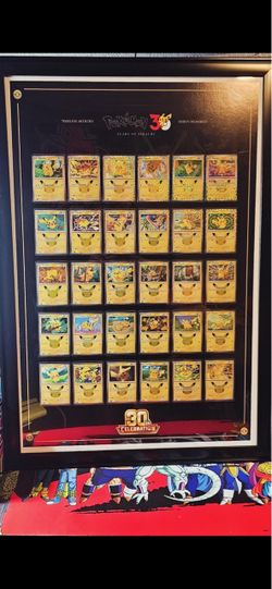 ⚡ POKÉMON 30TH ANNIVERSARY DISPLAY FRAME FOR SALE! ⚡