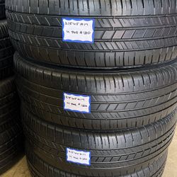 🛞SET OF 4 USED TIRES🛞 215/65/17 GOODYEAR •INSTALL/BALANCE INC•