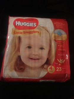 Huggies snugglers #4 $7 firm