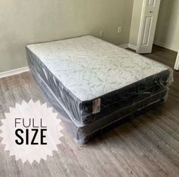 Full Size Mattress Set – Medium Comfort – Available Today 🚚