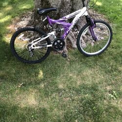 24” Mountain Bike (duel Suspension)