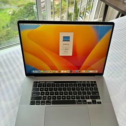 Macbook Pro 2019 16 inch Intel Core i7 2.6Ghz 500GB/16GB