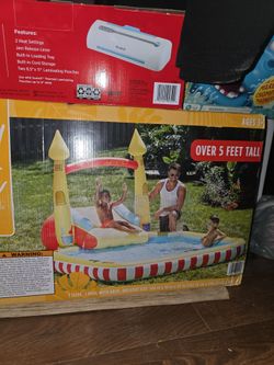 Inflatable Pool & Slide