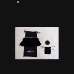 Mary Kay evening clutch and compact , each with their own dust bag. Fabric is velvet.