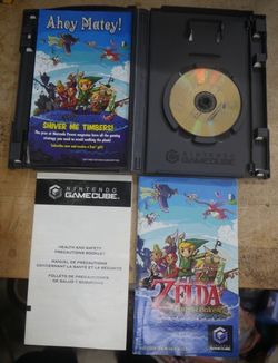 The Legend of Zelda The Wind Waker (Nintendo GameCube, 2003) Excellent Condition. f(contact info removed)3.