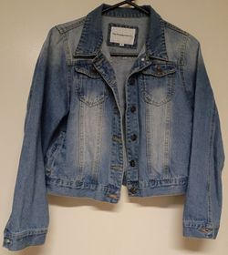 Size Medium DiStress Denim Jacket