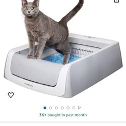 PetSafe ScoopFree Crystal Pro Self-Cleaning Cat Litterbox 