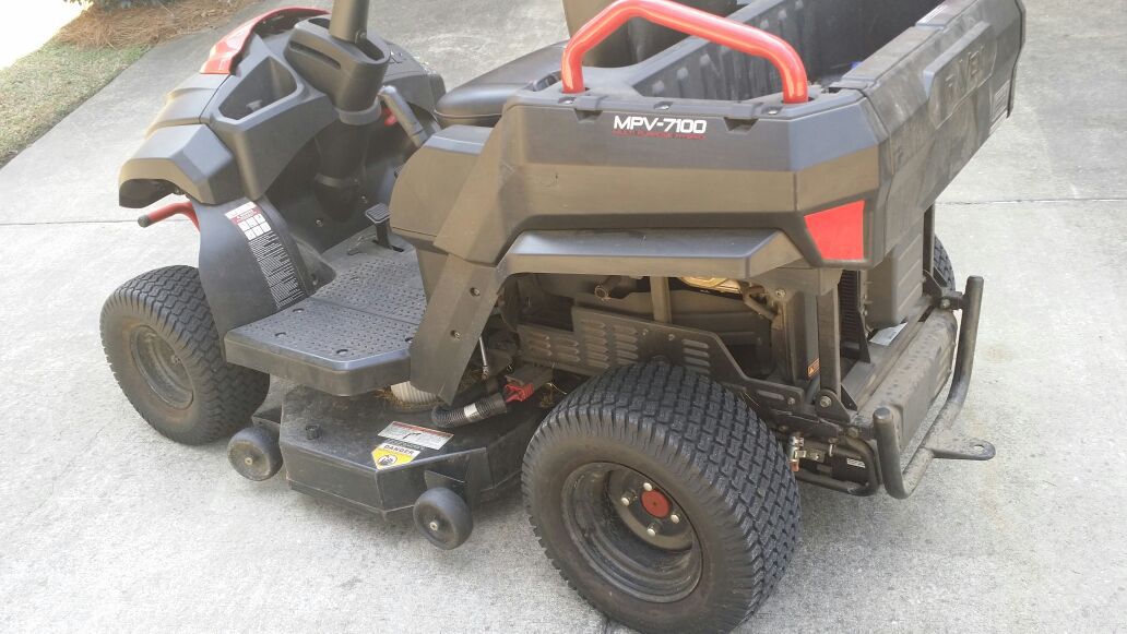 Raven MPV 7100 Lawnmower Generator and ATV with Hybrid