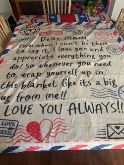 Mother’s Day big and very soft blanket