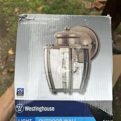 New porch light