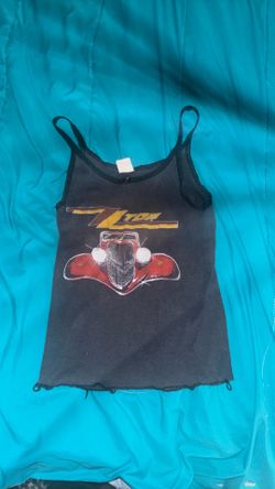 ZZ Top vintage bad girl spaghetti strap