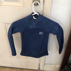 Billabong wetsuit jacket, 2 mm great for kids