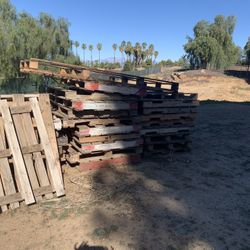 Wood pallets