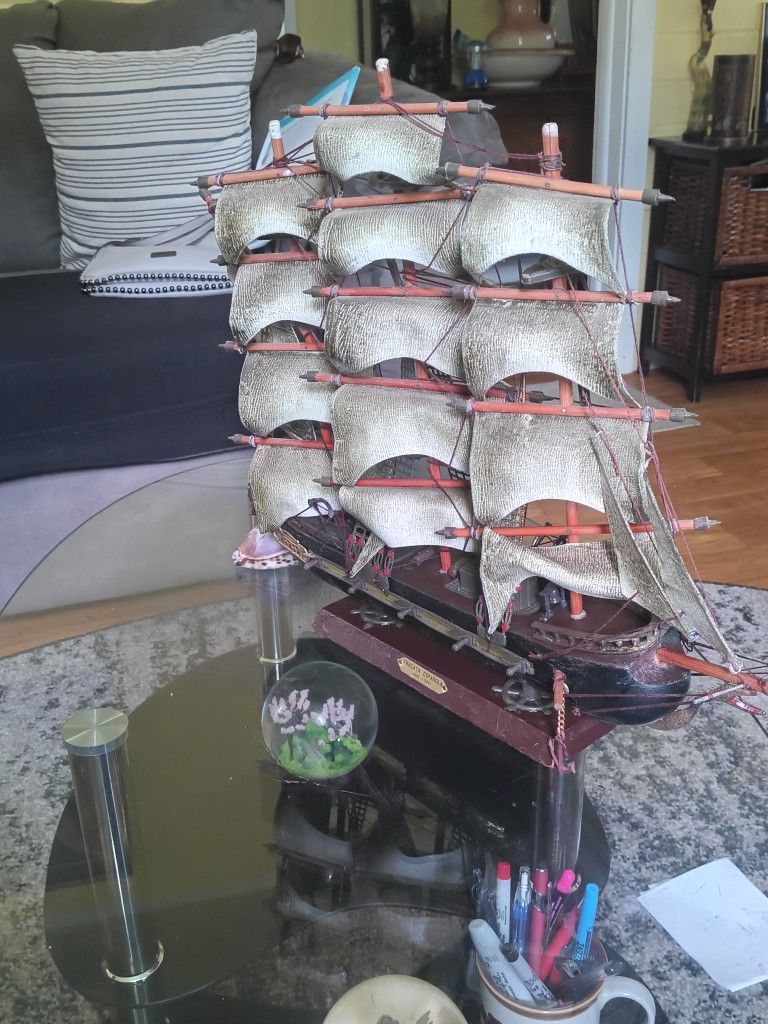 Vintage Sale Boat The FRAGATA ESPANOLA 1780