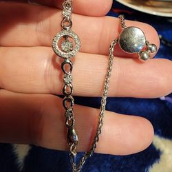 Karizm Floating Diamond Tennis Bracelet 