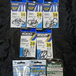 Ringed Fishing Hooks