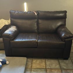 Free Couch And Recliner - Must Pick Up 