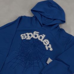 Blue Sp5der Hoodie 1:1