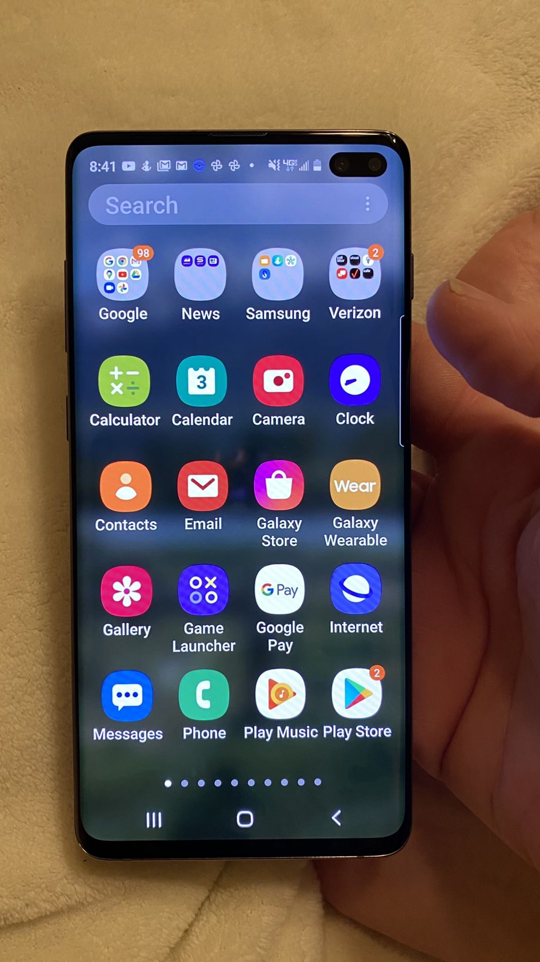 Samsung galaxy s10+ 1TB