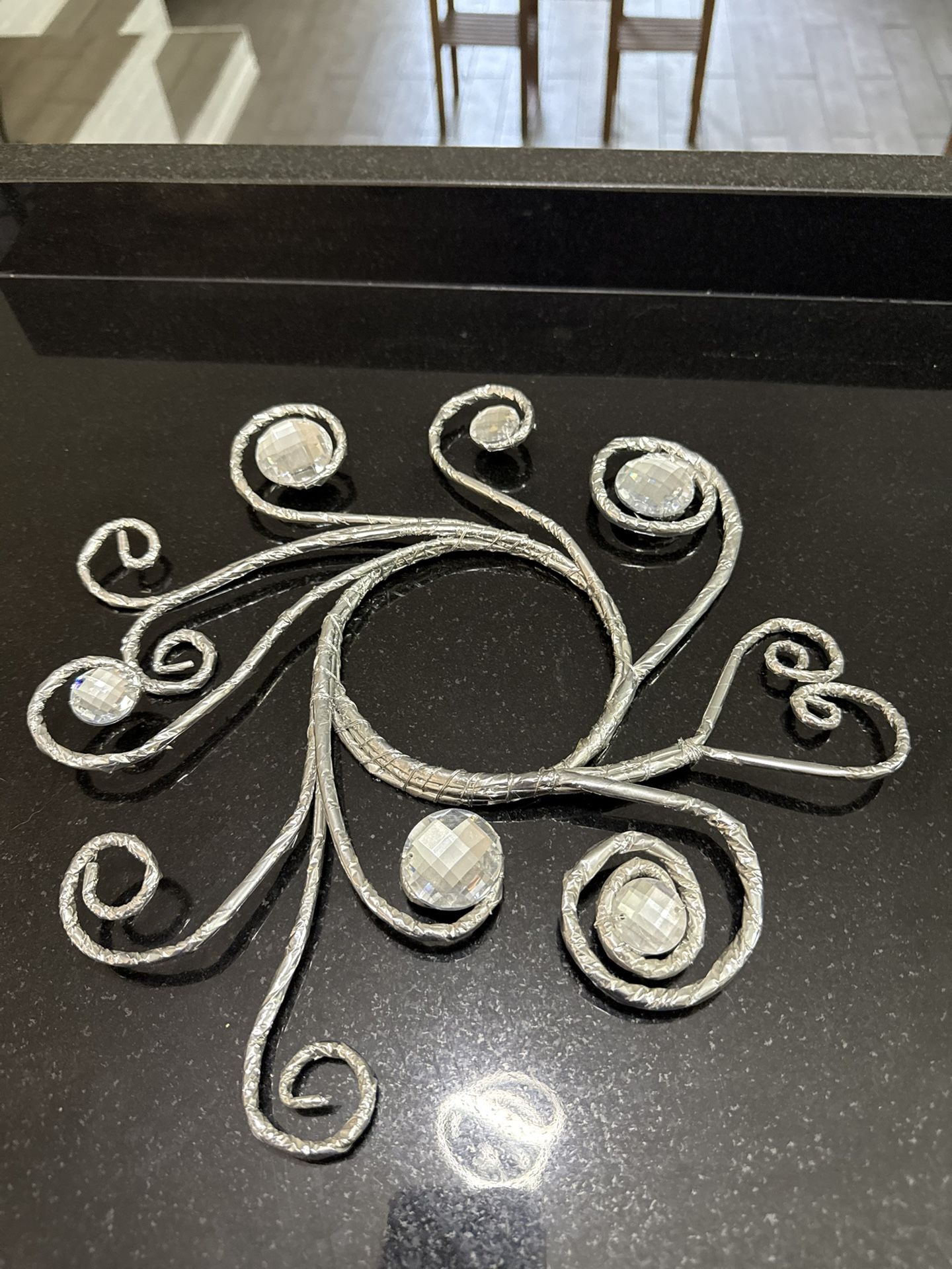 Silver Candle/votive Rings