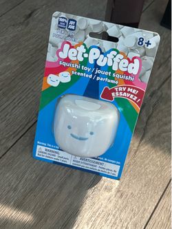 Jet-puffed squishy