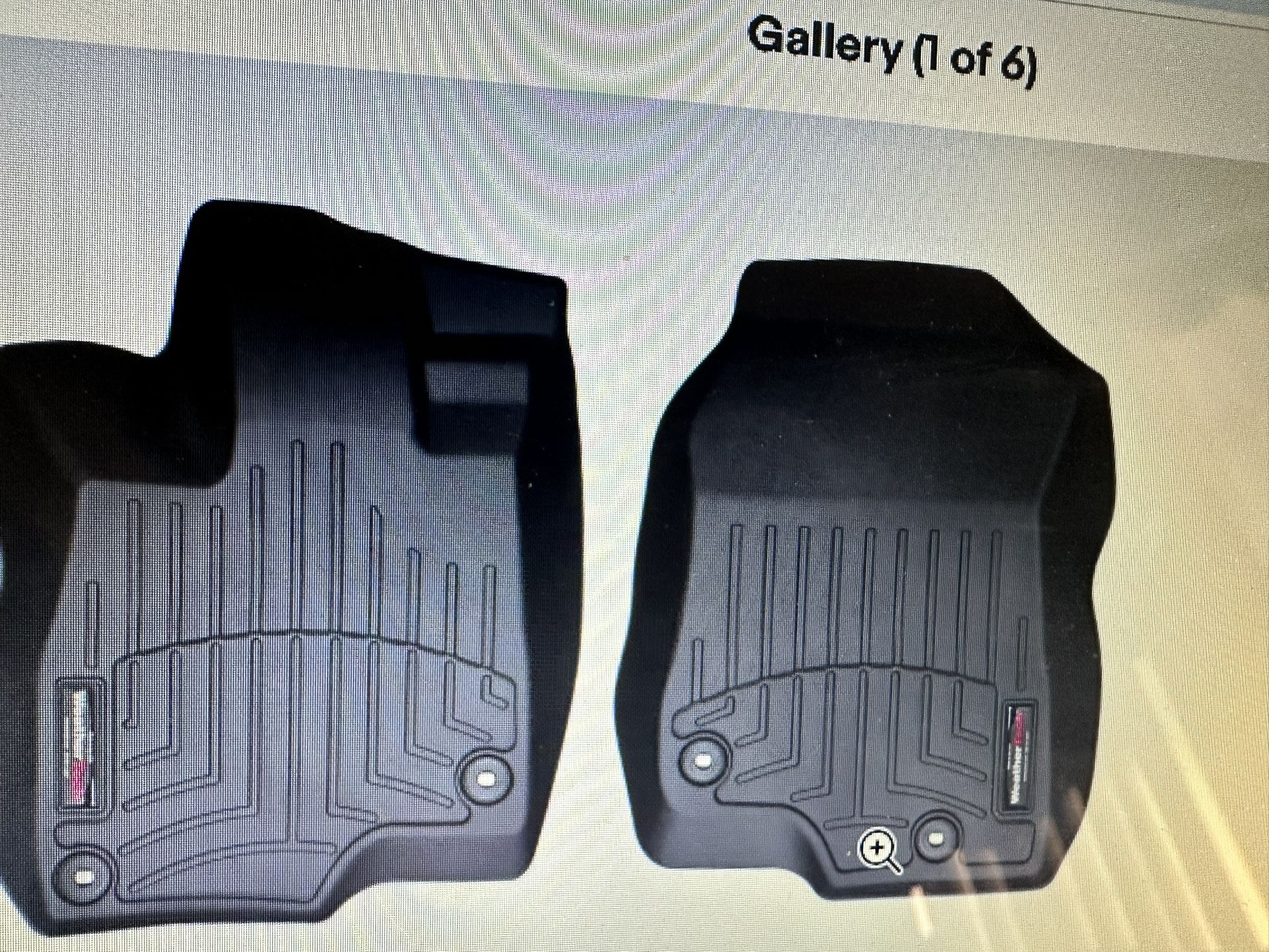 Weather Tech 1st Row Floor Acura 2019-2025 RDX