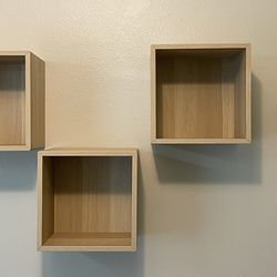 Barely Used Cubby Storage Shelves 