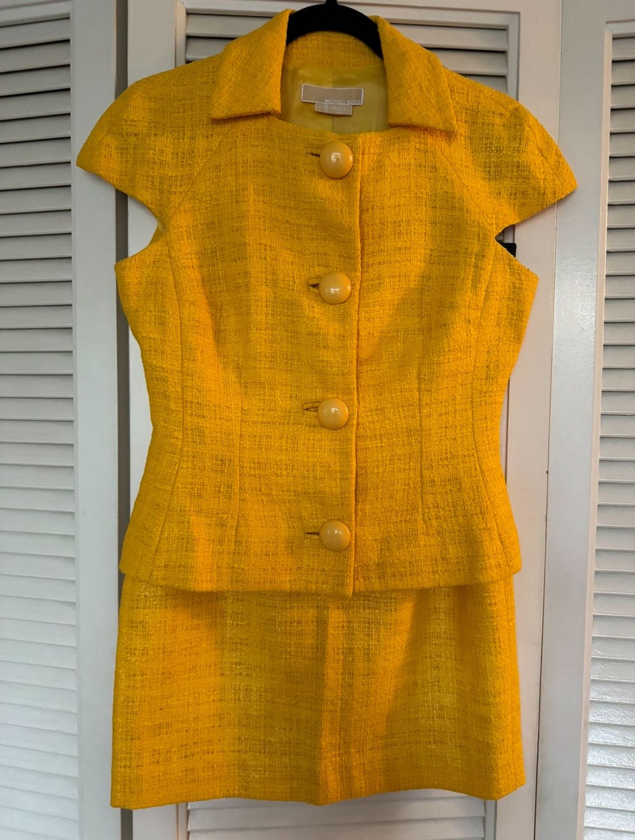 Stunning Michael Kors Collection Skirt Suit Size