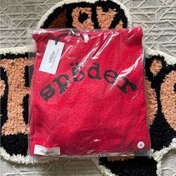 Red Vvs Sp5der Hoodie Men & Women