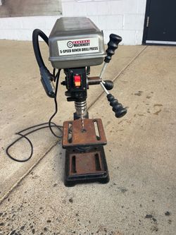 Central Machinery 8” 5-Speed Benchtop Drill Press (Model 62520)