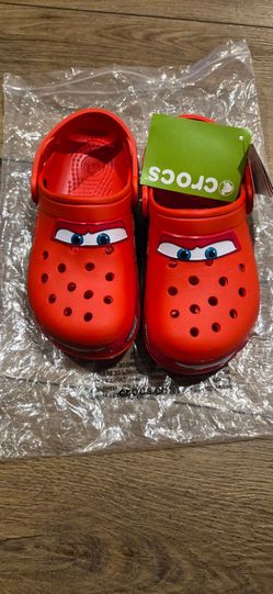 Lighting McQueen Light Up Crocs